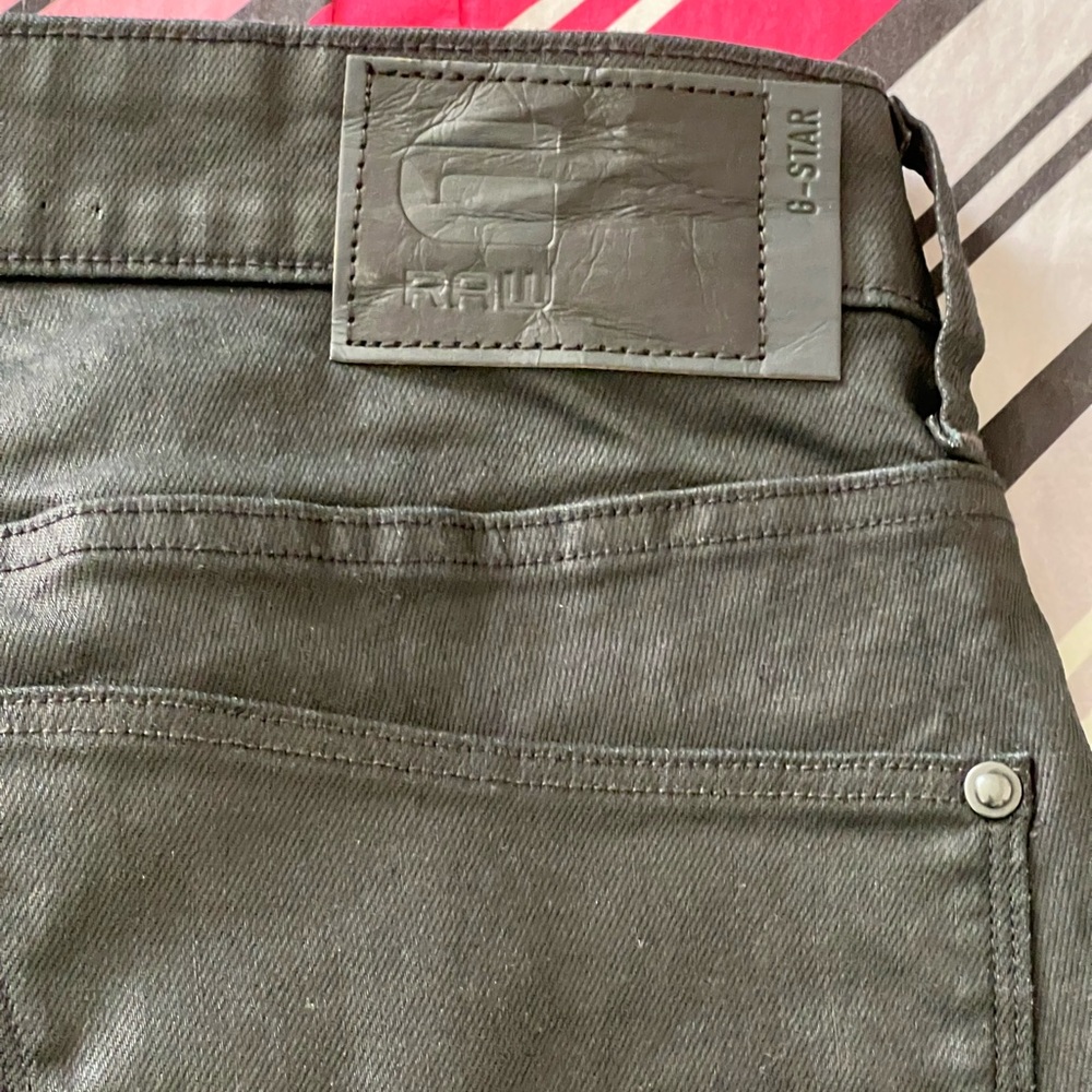 Men’s shiny coated GStar Jeans!